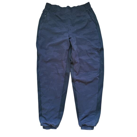 Athleta Brooklyn Camo Lined Jogger Athletic Pants Camouflage Black Size 4 - Picture 4 of 6